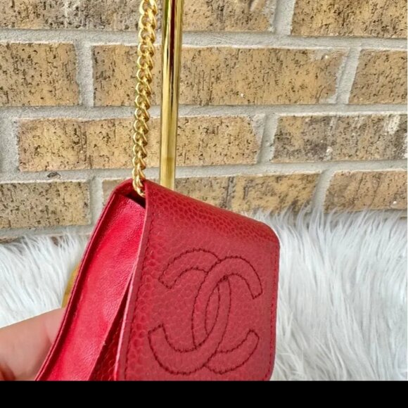CHANEL Caviar Leather Keyring pouch - Picture 2 of 8